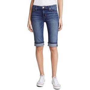 EUC Hudson Amelia Cuffed Knee Jean Shorts Size 27